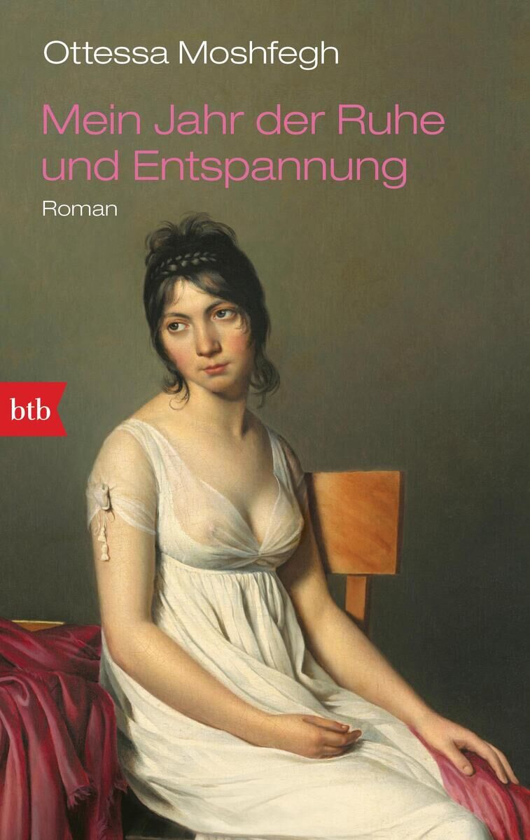 Cover Moshfegh, O: Mein Jahr der Ruhe und Entspannung