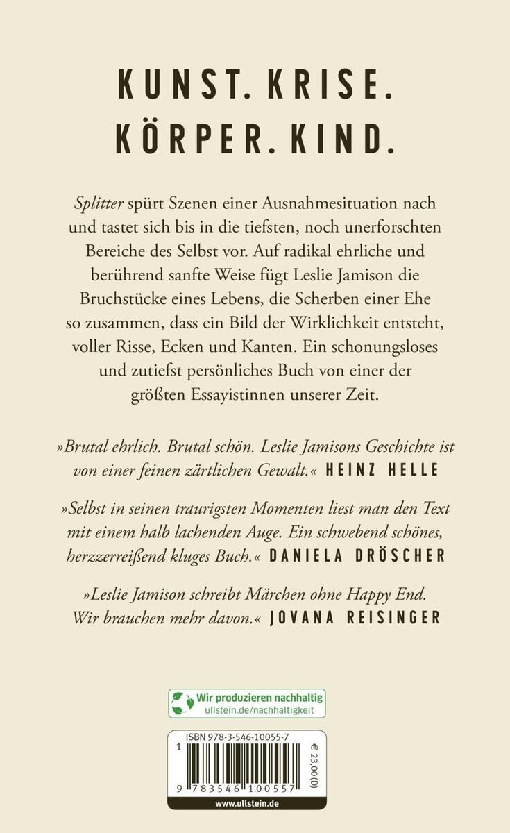 Rückansicht - Jamison, L: Splitter
