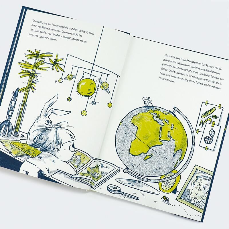 Innenansicht zu Zipfel, D: Leben, Sterben und Kaninchen