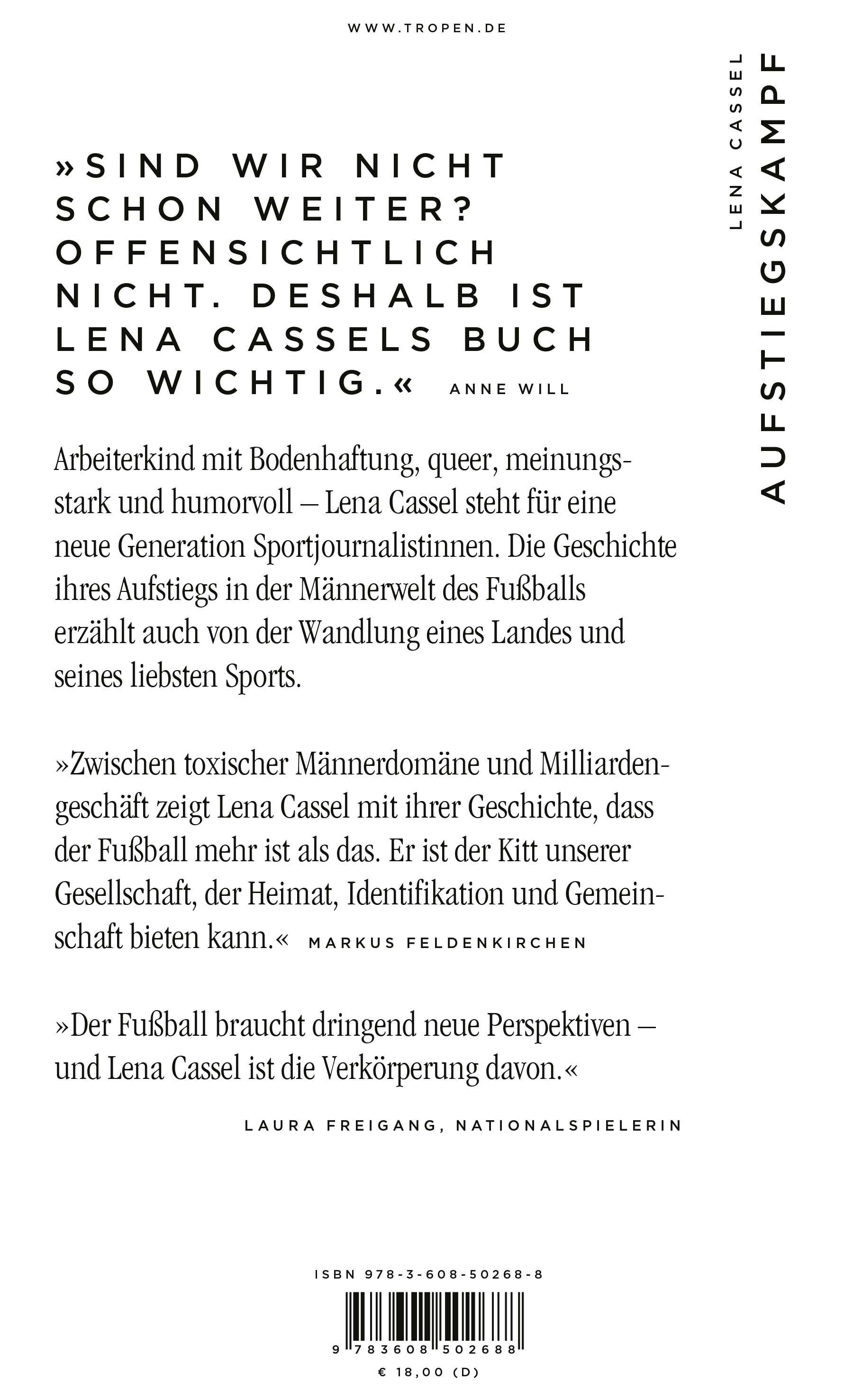 Rückansicht - Cassel, L: Aufstiegskampf
