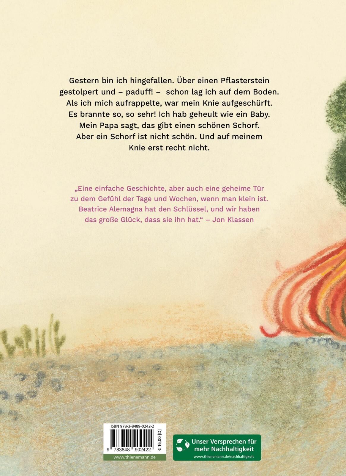 Rückansicht - Alemagna, B: Sommer mit Pepper