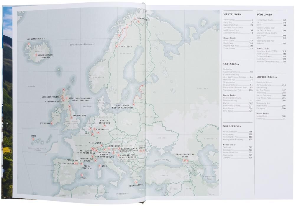 Innenansicht zu Roddie, A. Wanderlust Europa