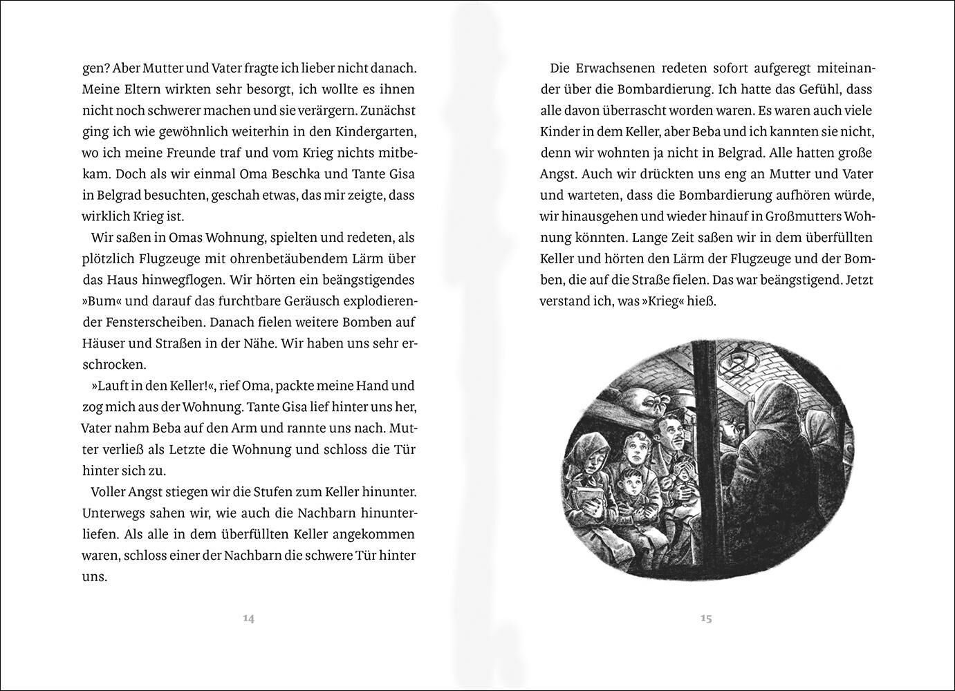 Innenansicht zu Klinger, M: Wie ein Foto unser Leben rettete