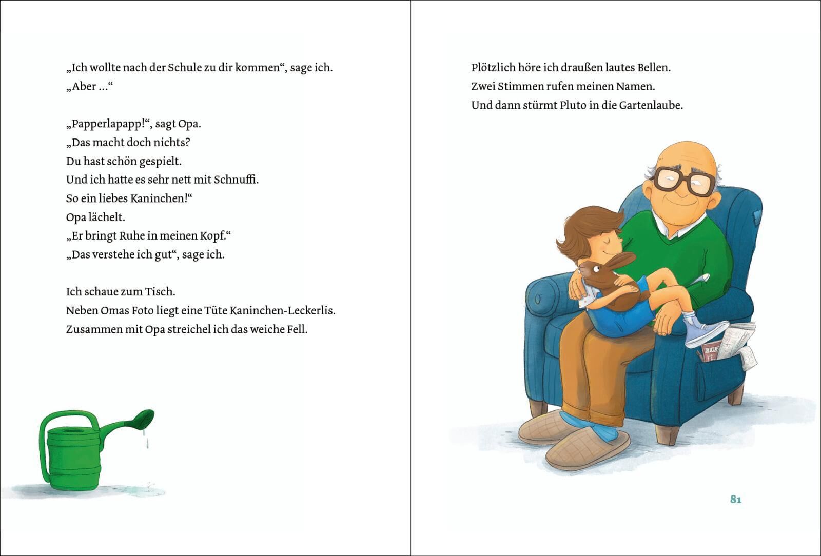 Innenansicht zu Skip und der Kaninchendieb