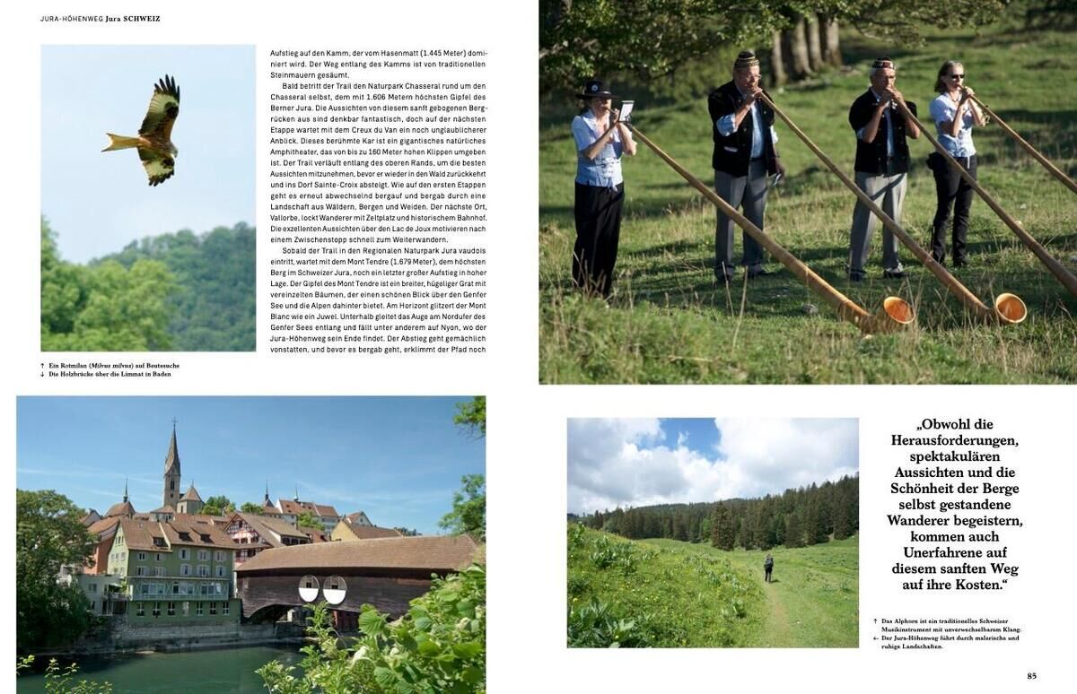 Innenansicht zu Wanderlust Alpen
