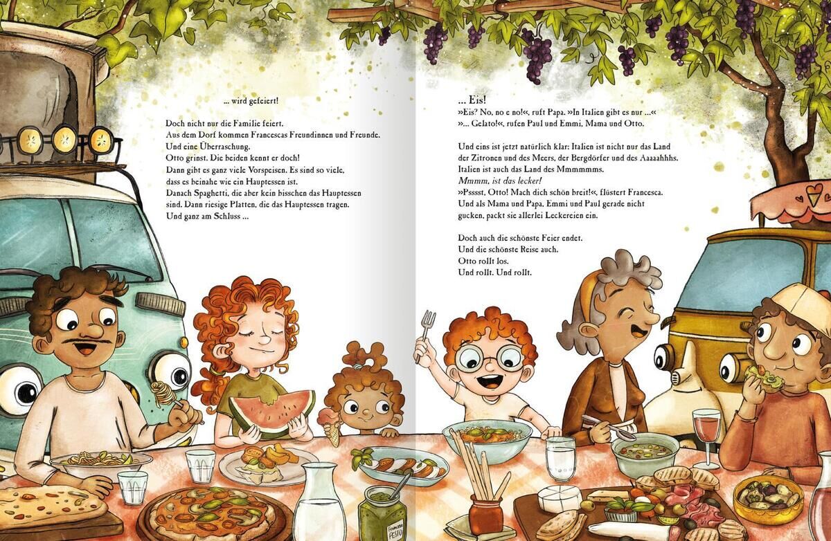 Innenansicht zu Ottenschläger, M: OTTO fährt los - Ein Sommer in Italien