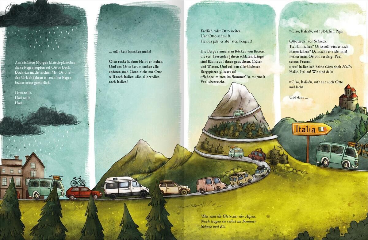 Innenansicht zu Ottenschläger, M: OTTO fährt los - Ein Sommer in Italien