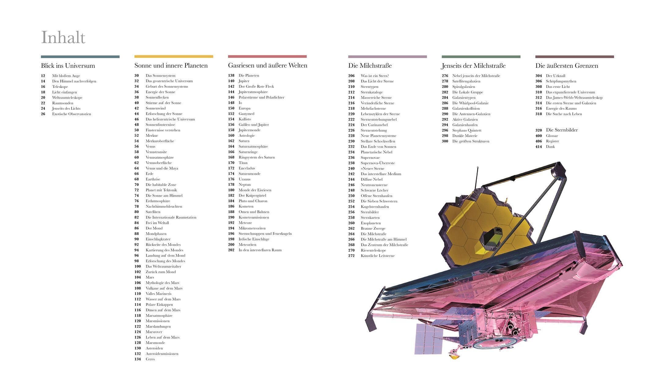 Innenansicht zu Beall, A: Kosmos - Wunderwelt des Universums
