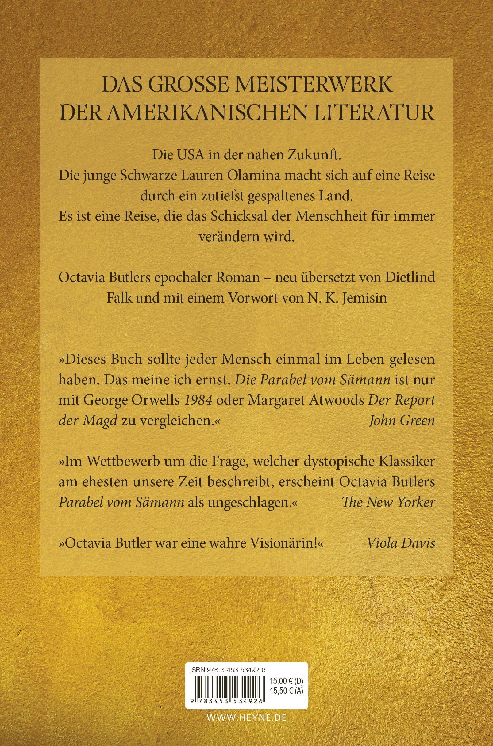 Innenansicht zu Butler, O: Parabel vom Sämann