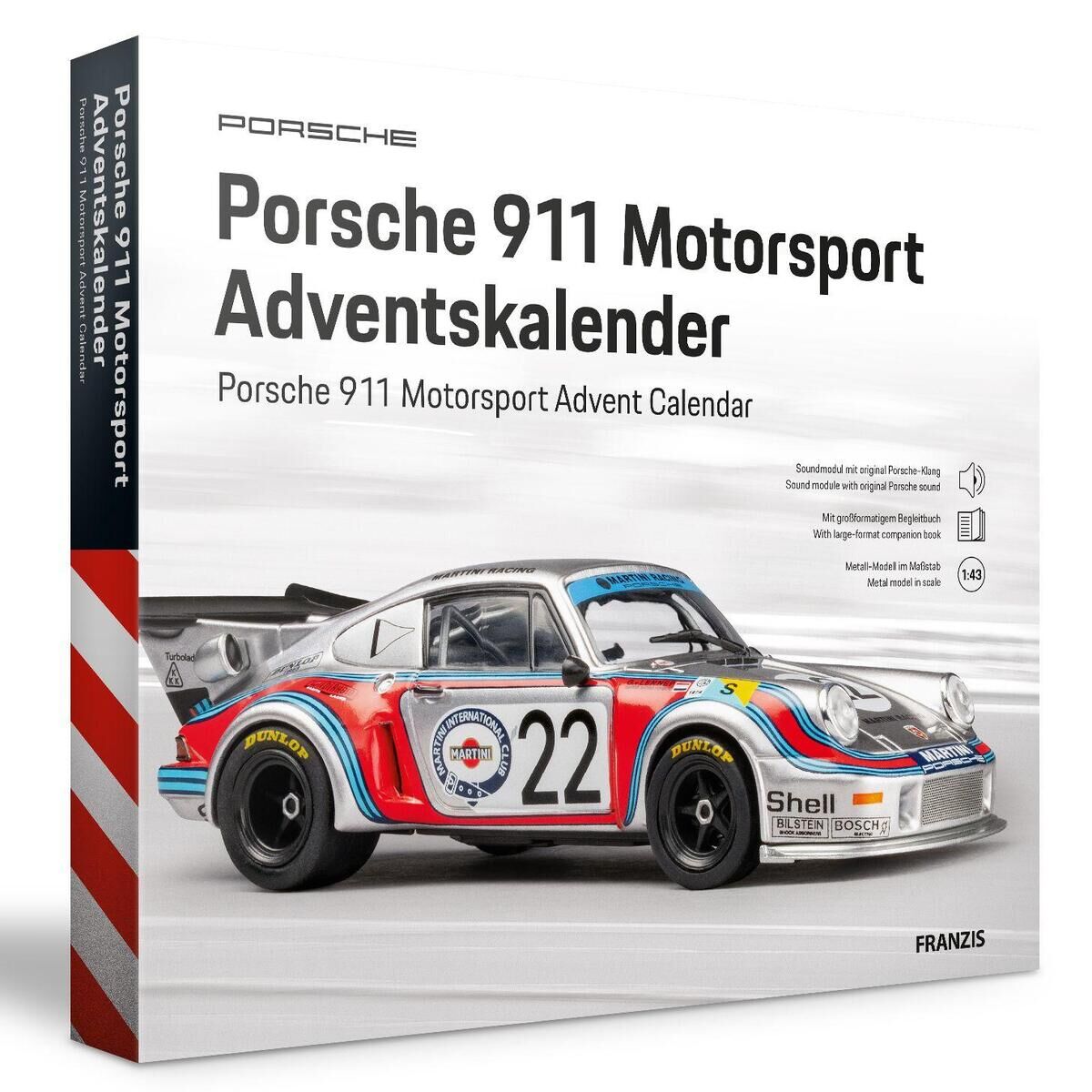 Cover FRANZIS 67275 - Porsche 911 Turbo Motorsport Adventskalender 1:43