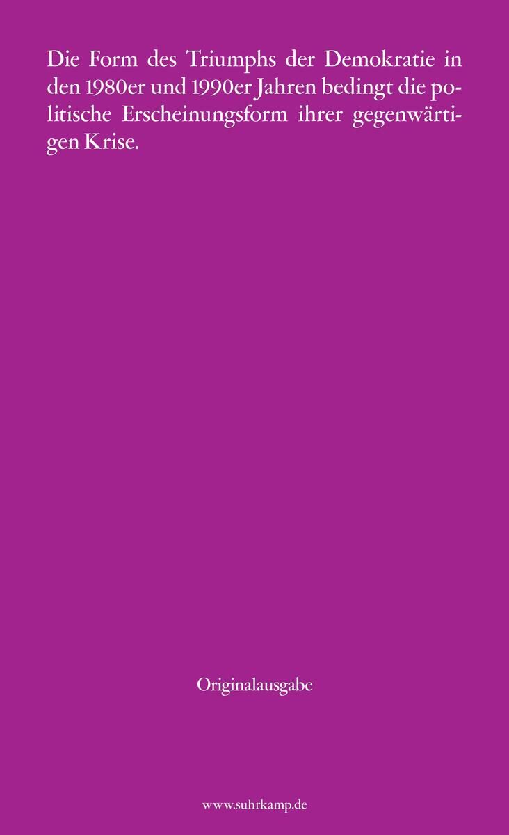 Rückansicht - Manow, P: Unter Beobachtung