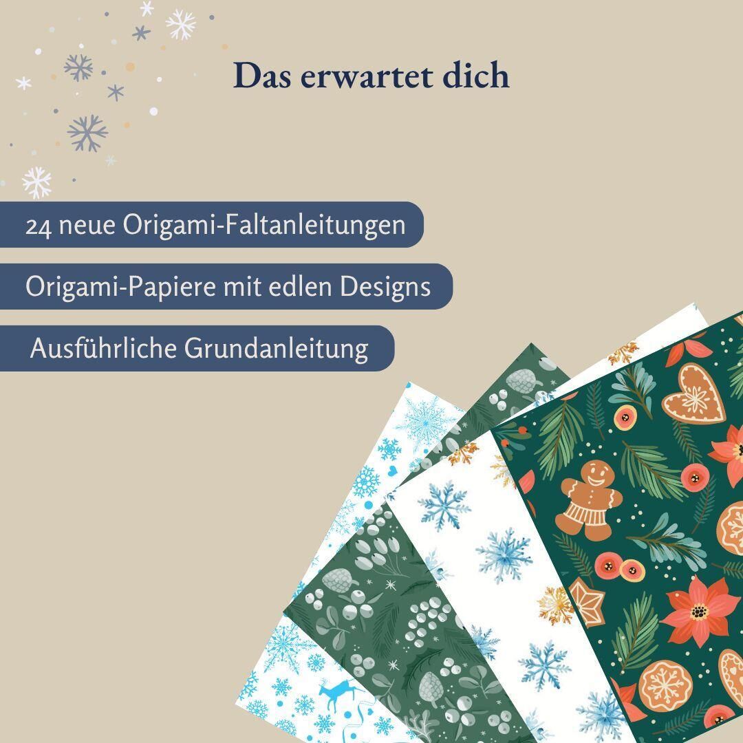 Innenansicht zu Neumann, N: Winterzauber. Origami-Adventskalender.