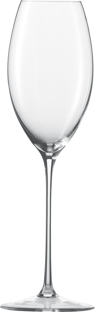 Ein elegantes Sektglas aus der Serie »Enoteca«. Das Glas ist transparent und klar, mit einem schmalen Stiel und einer traditionellen Form für Sektglaswaren. Es ist ideal für festliche Anlässe und als Geschenkset geeignet.