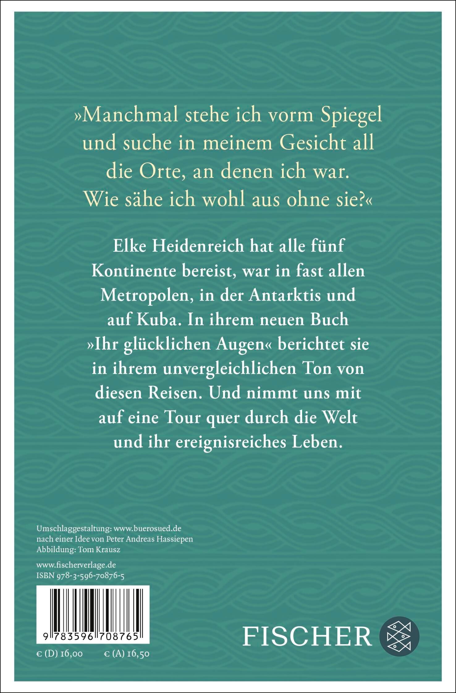 Rückansicht - Heidenreich, E: Ihr glücklichen Augen