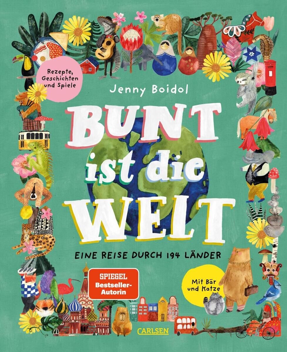 Cover Boidol, J: Bunt ist die Welt