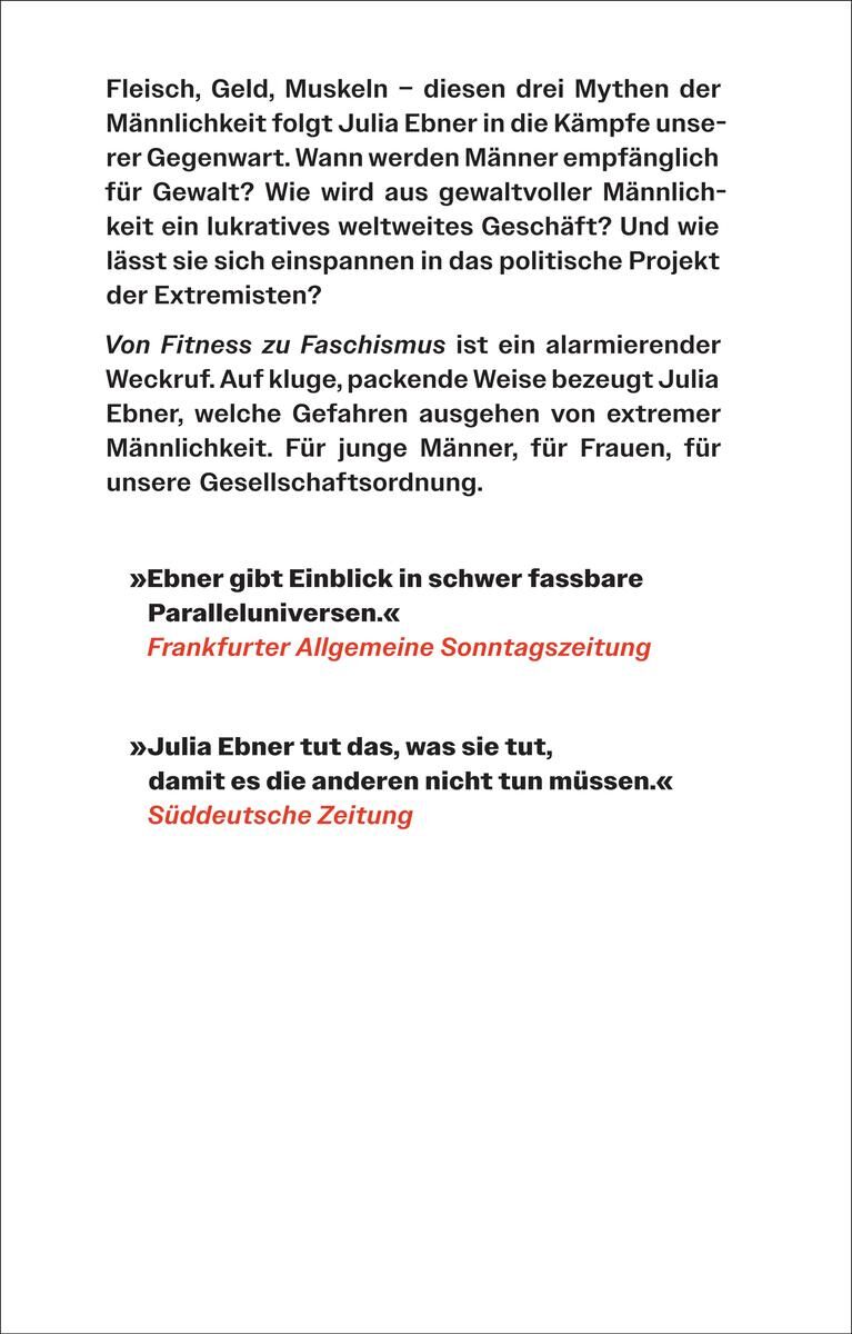 Rückansicht - Ebner, J: Von Fitness zu Faschismus