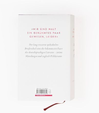 Buchcover von »Wir haben es nicht gut gemacht« von Ingeborg Bachmann und Max Frisch. Der Hintergrund ist weiß, mit roter und schwarzer Schrift.