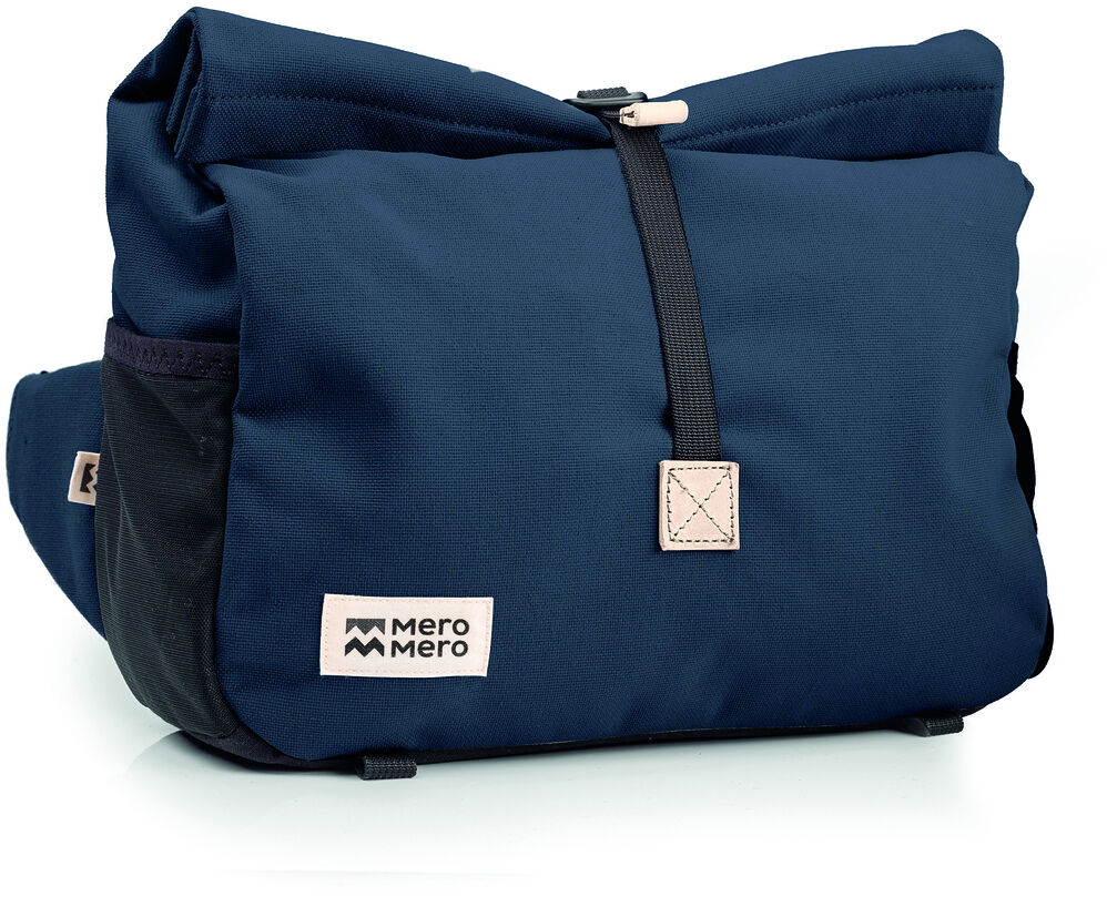 Lenkertasche »Piha« in Blau und Schwarz; stilvolles und praktisches Fahrradzubehör mit robustem Design, perfekt für Outdoor-Abenteuer und Alltagsfahrten.