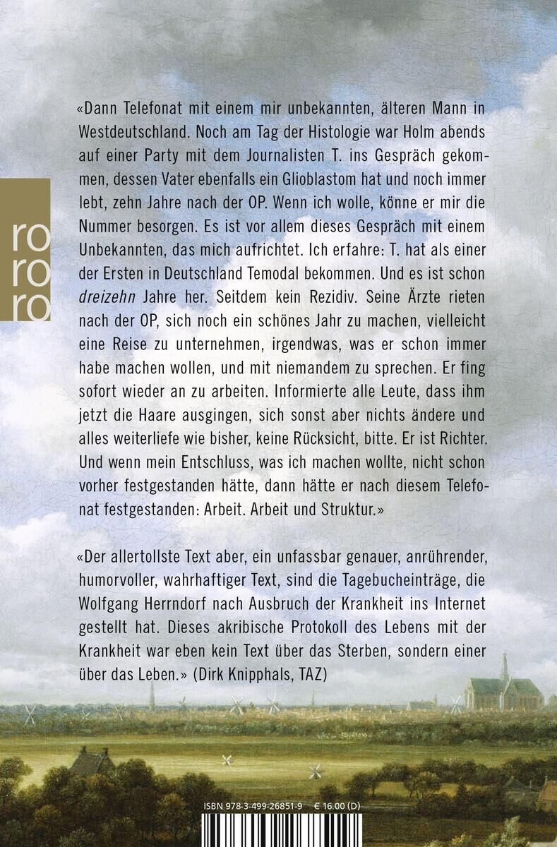 Rückansicht - Herrndorf, W: Arbeit und Struktur