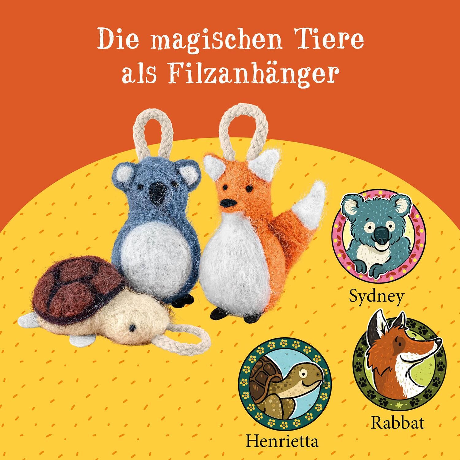 Innenansicht zu Die Schule der magischen Tiere - Tiere filzen