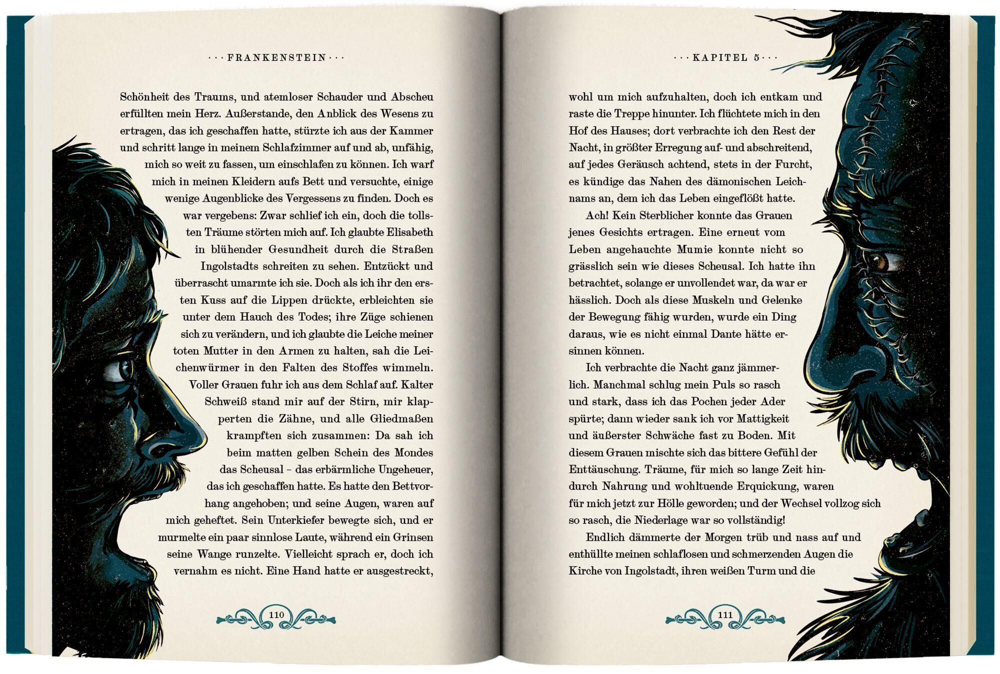 Innenansicht zu Shelley, M: Frankenstein