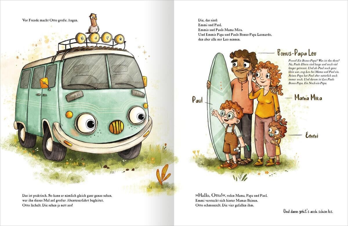 Innenansicht zu Ottenschläger, M: OTTO fährt los - Ein Sommer in Italien