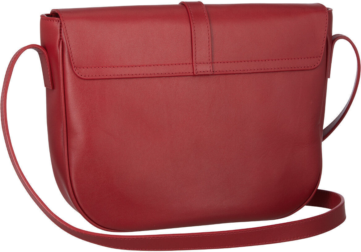 Die »Saddle Bag Femme« Umhängetasche aus rotem Leder ist eine elegante Damentasche mit minimalistischem Design. Diese schicke und modische Satteltasche zeichnet sich durch klare Linien und ein luxuriöses Erscheinungsbild aus, ideal für den Alltag und besondere Anlässe.