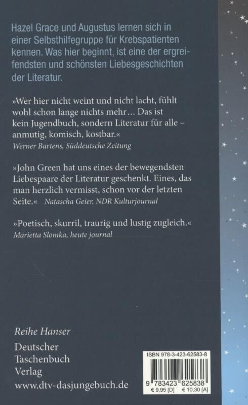 Rückansicht - Green, J: Das Schicksal ist ein mieser Verräter