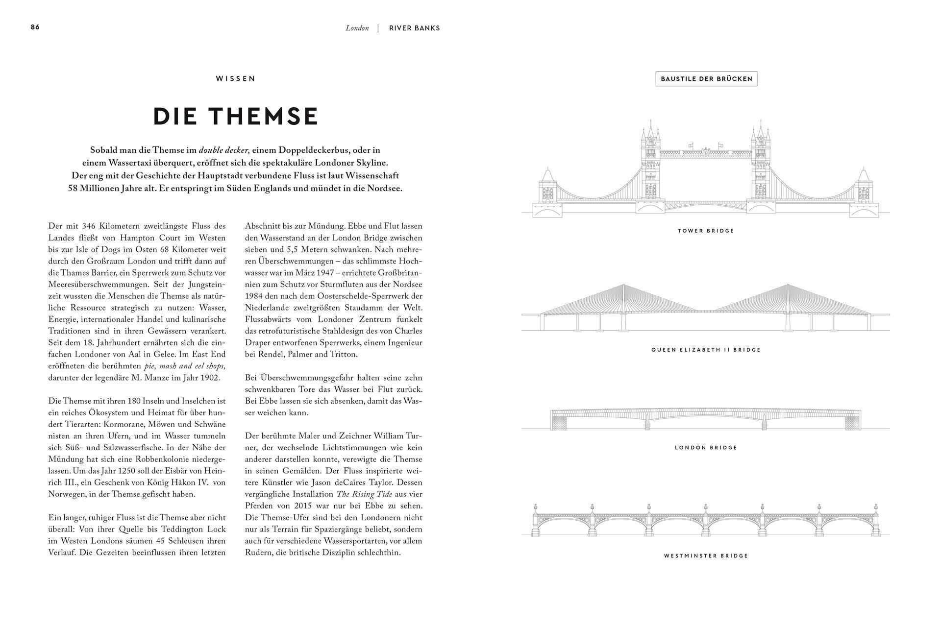 Innenansicht zu London. Eine Augenreise