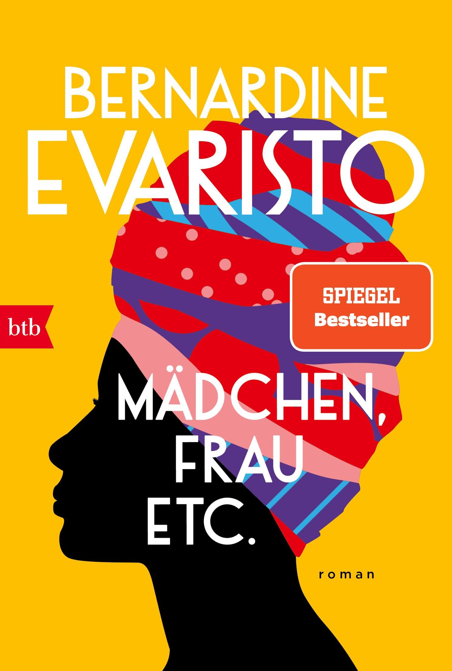 Cover Evaristo, B: Mädchen, Frau, etc.