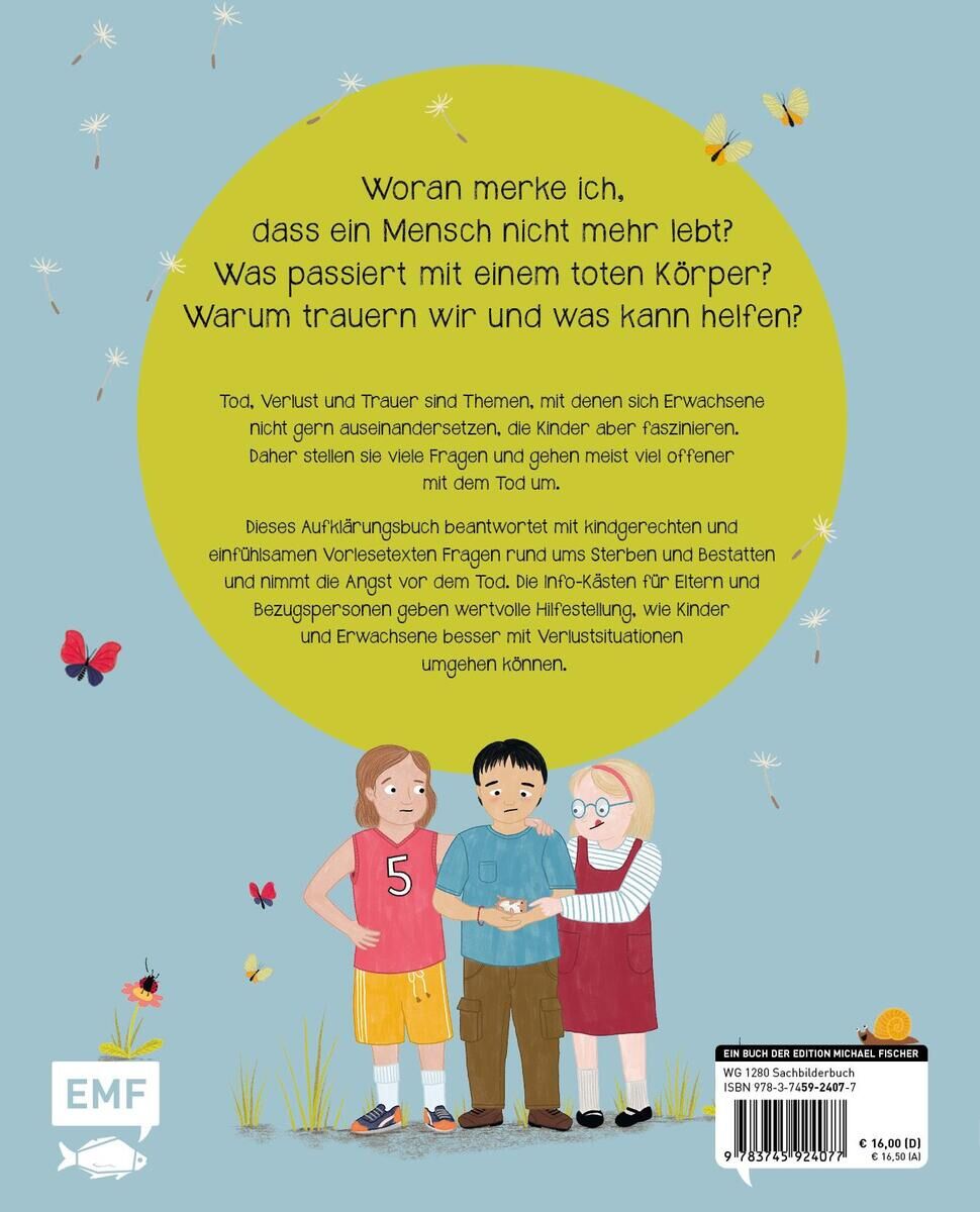 Rückansicht - Wrede, E: Wenn wir ins Gras beißen - Das Buch vom Tod für gr