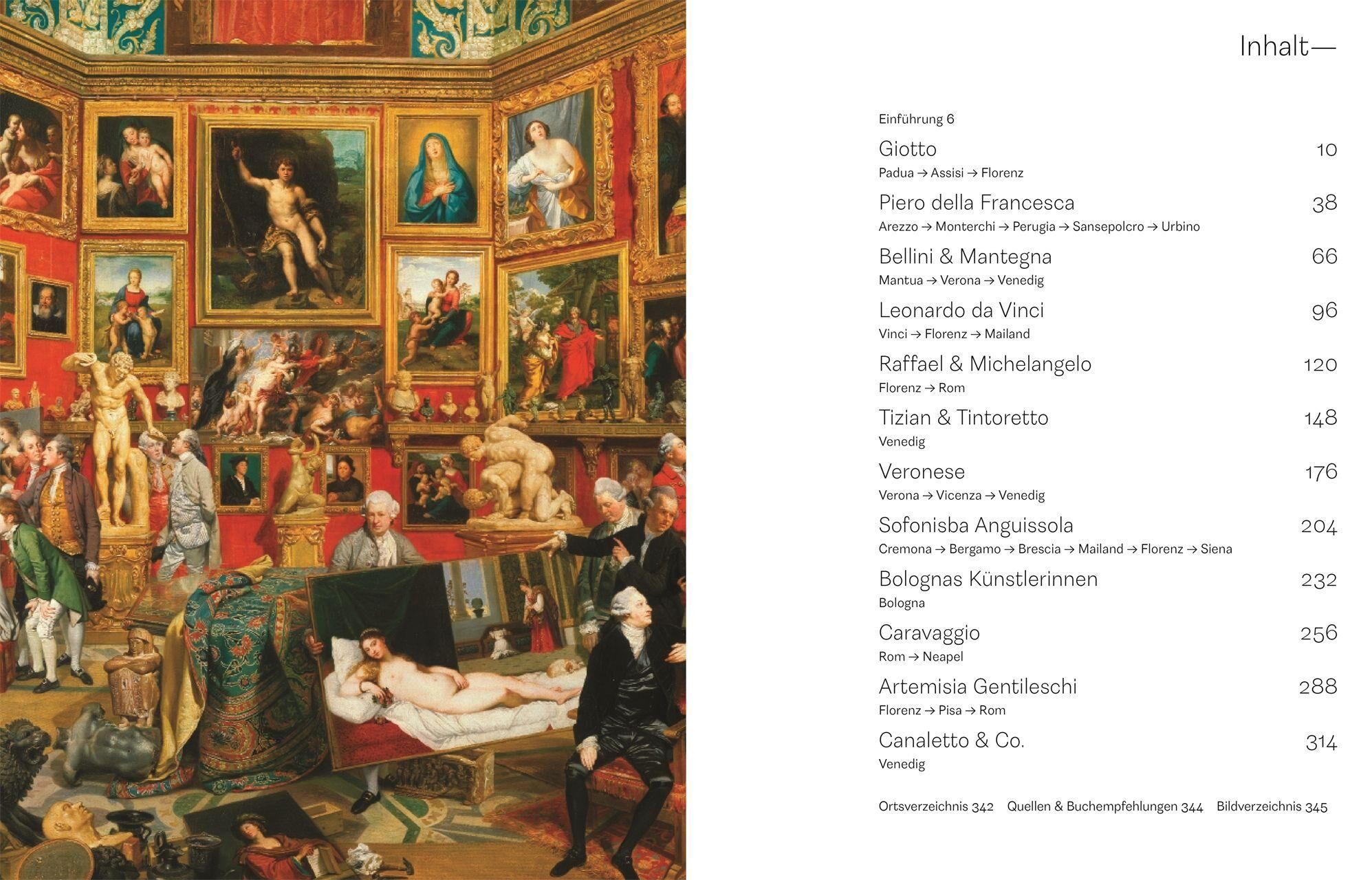 Innenansicht zu Trend, N: Kunstreise Italien