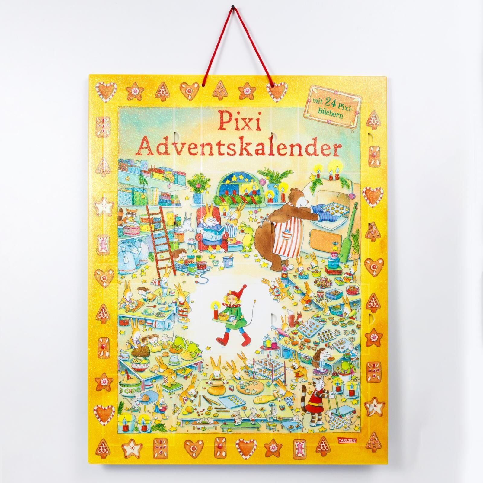 Innenansicht zu Pixi Adventskalender 2025