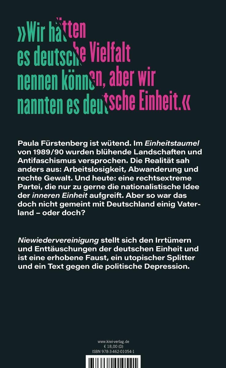 Rückansicht - Fürstenberg, P: Niewiedervereinigung