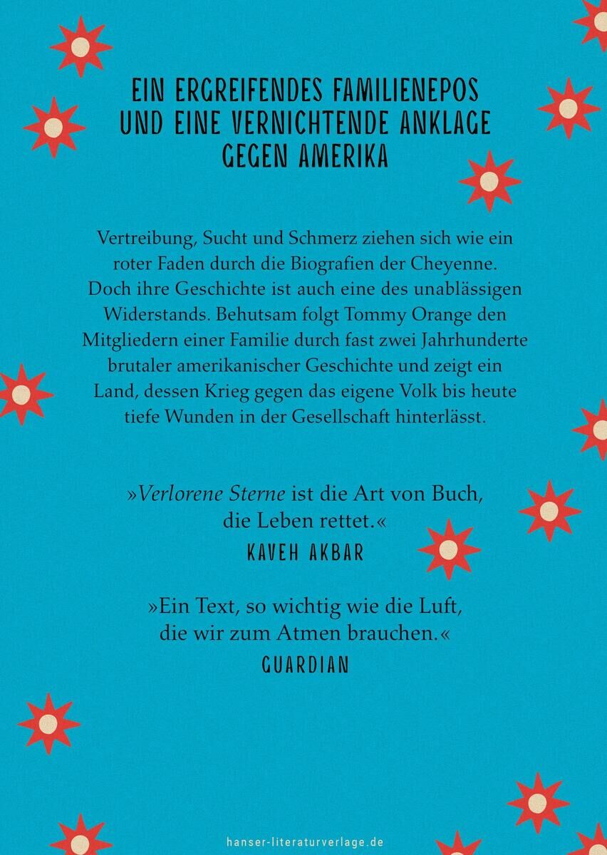 Innenansicht zu Orange, T: Verlorene Sterne
