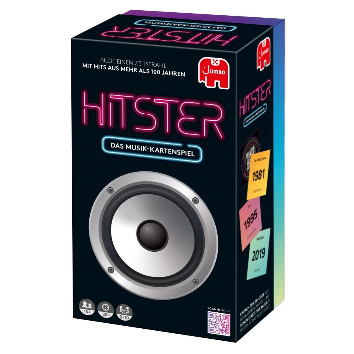 Innenansicht zu Musik-Kartenspiel »Hitster«