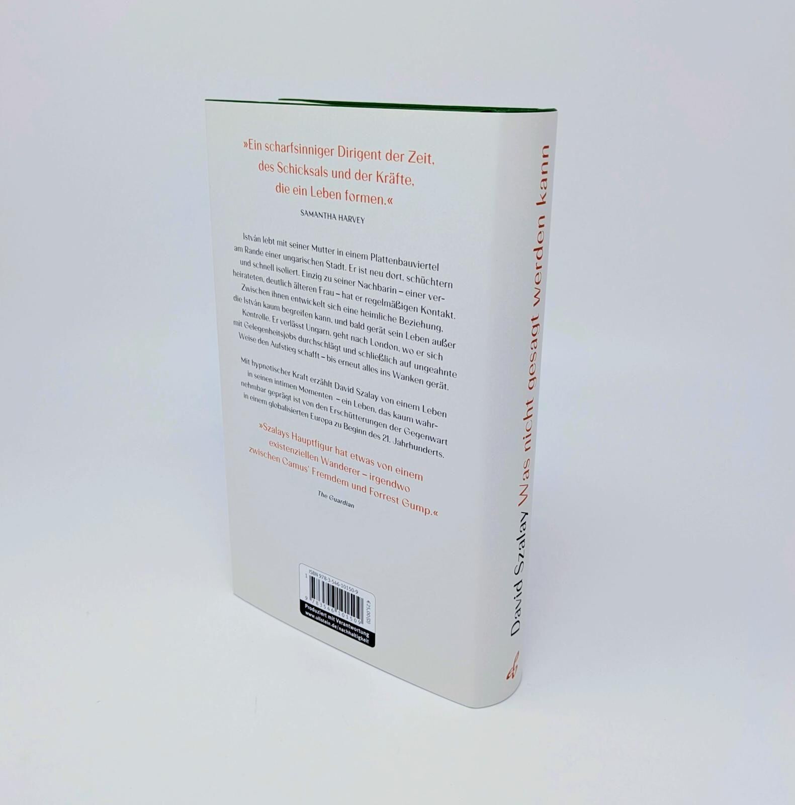 Innenansicht zu Szalay, D: Was nicht gesagt werden kann