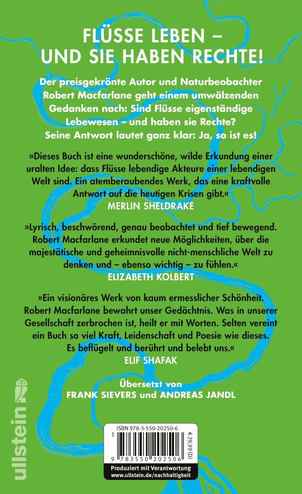 Rückansicht - Macfarlane, R: Sind Flüsse Lebewesen?