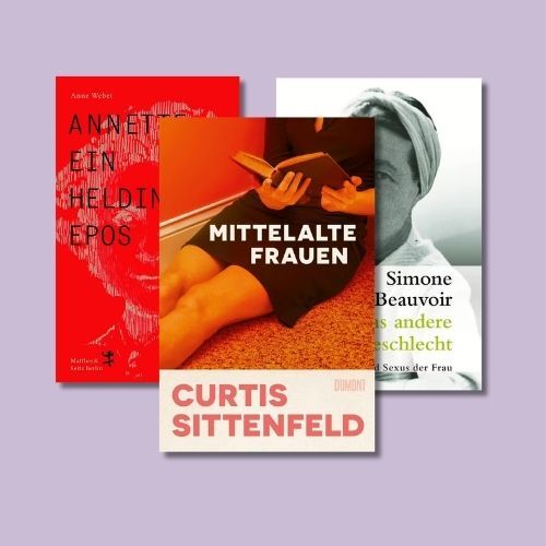 Link zur Kategorie starke Frauen mit 3 Buchcovern aus der Kategorie