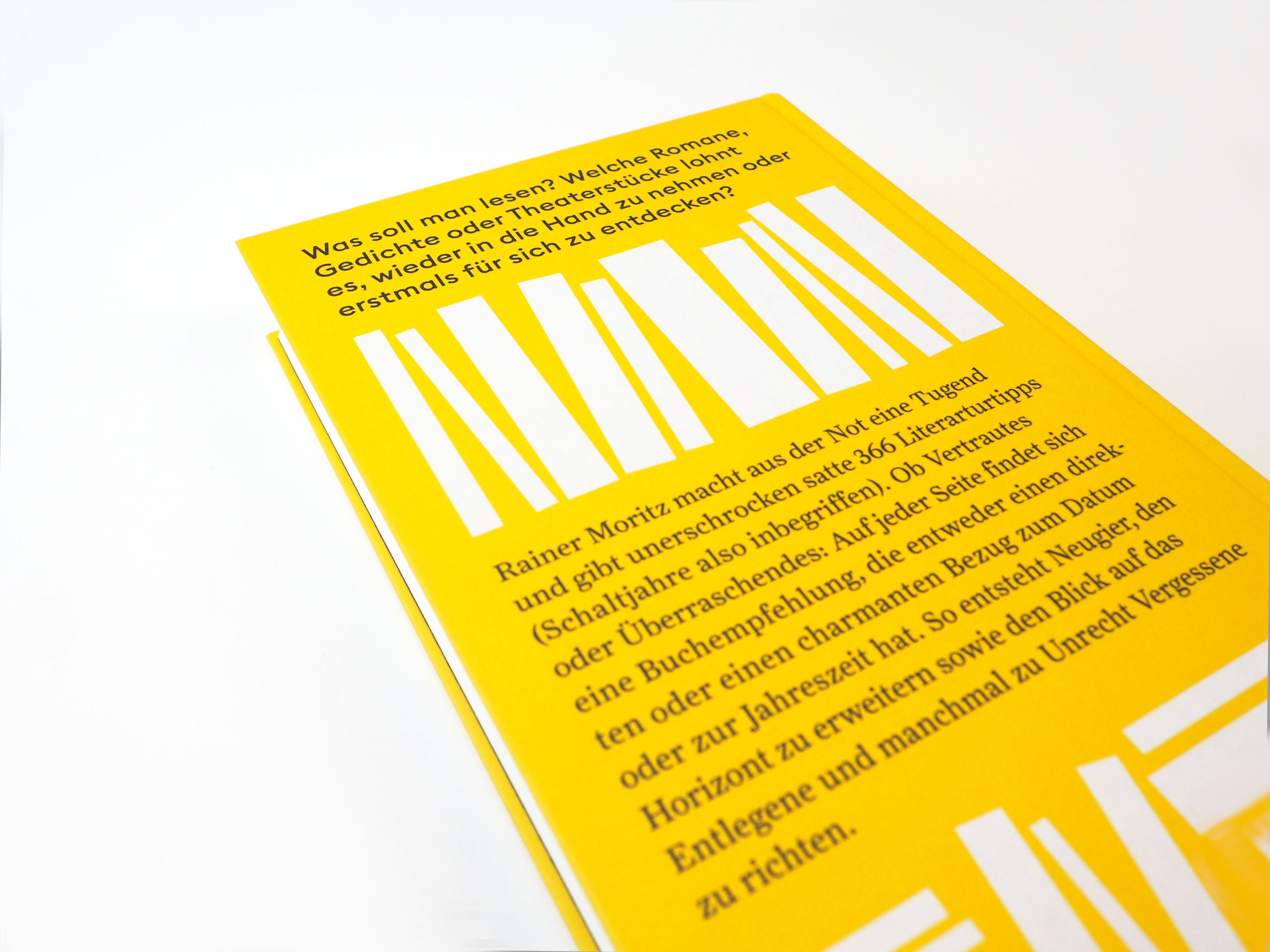 Innenansicht zu Moritz, R: Jahr in Büchern. Literaturtipps für jeden Tag