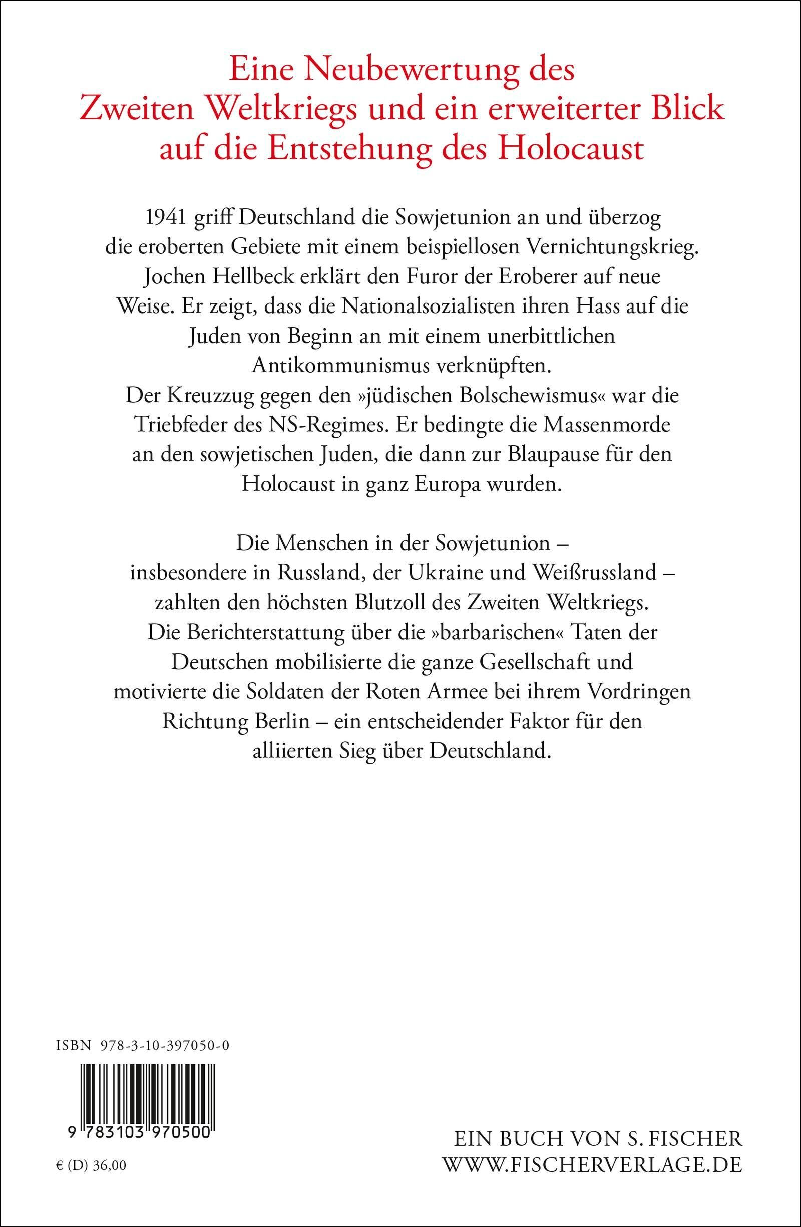 Rückansicht - Hellbeck, J: Krieg wie kein anderer