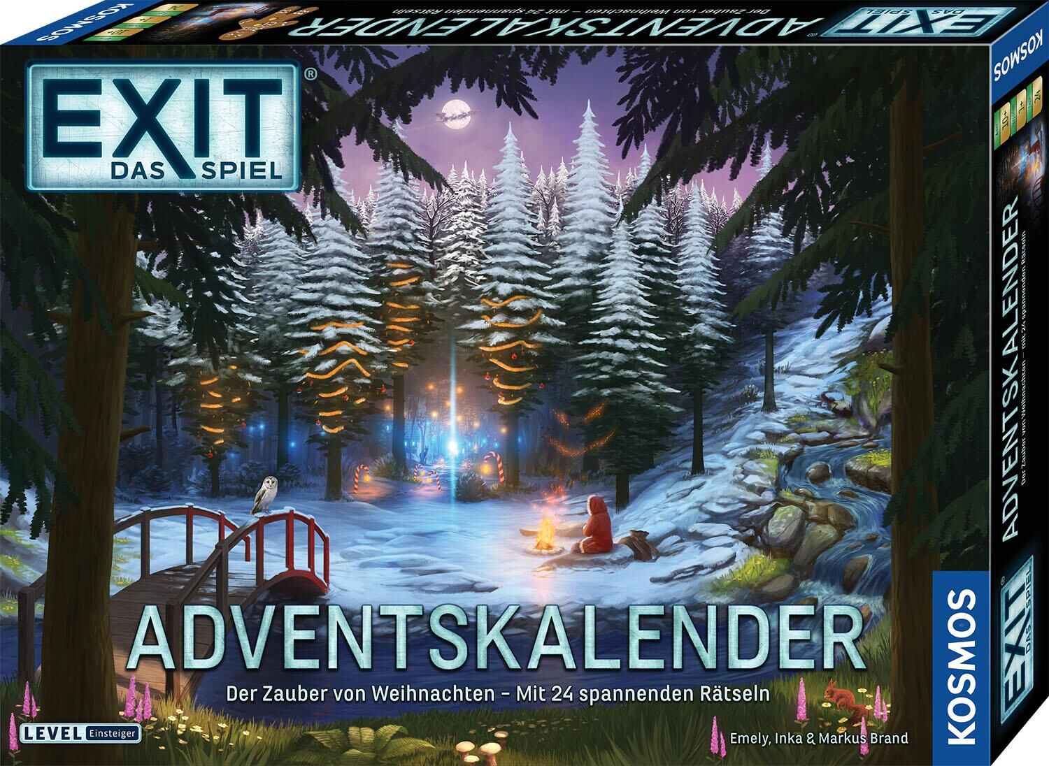 Cover EXIT® - Das Spiel - Adventskalender: Der Zauber von Weihnachten