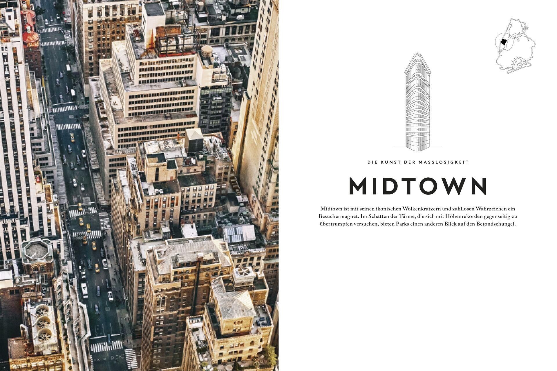 Innenansicht zu New York. Eine Augenreise