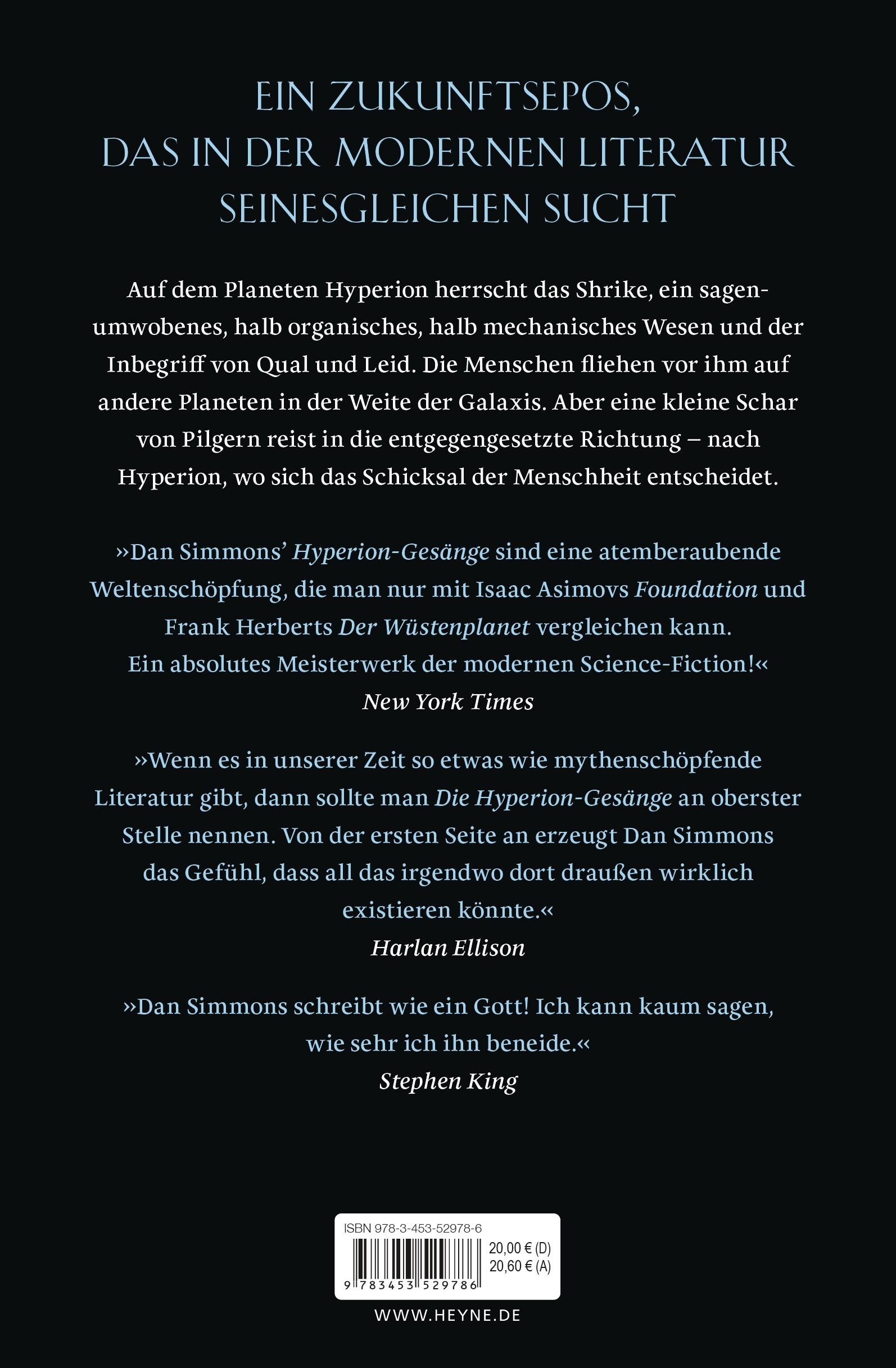 Innenansicht zu Simmons, D: Die Hyperion-Gesänge