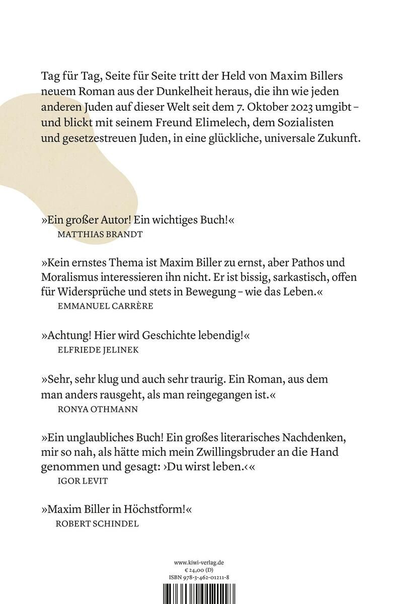 Rückansicht - Biller, M: Schwarze Samstage