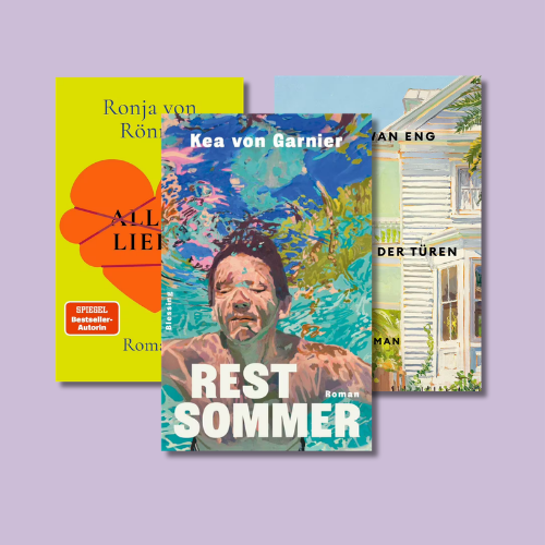 Link zur Kategorie Sommerbücher mit 3 Buchcovern aus der Kategorie