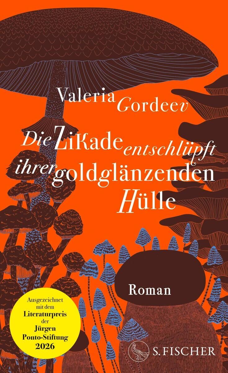 Cover Gordeev, V: Zikade entschlüpft ihrer goldglänzenden Hülle