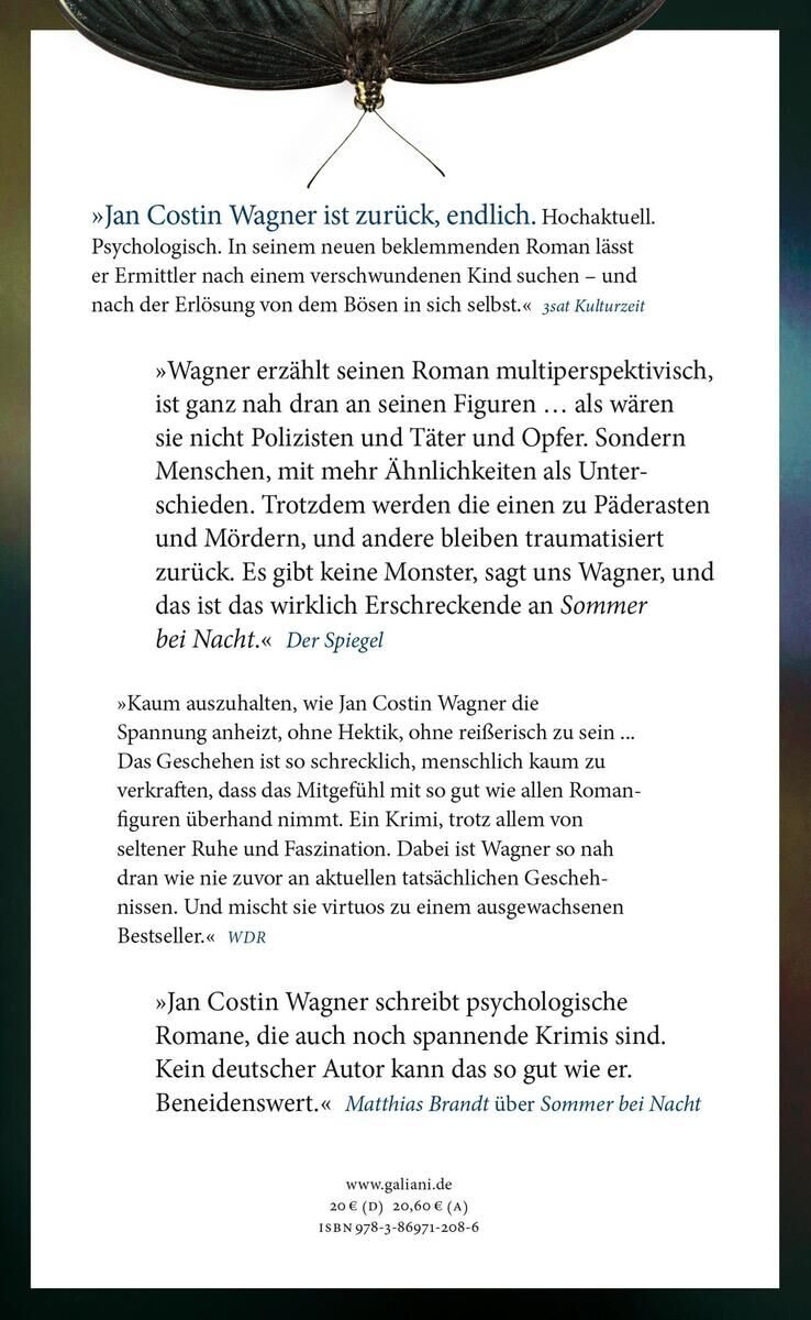 Rückansicht - Wagner, J: Sommer bei Nacht