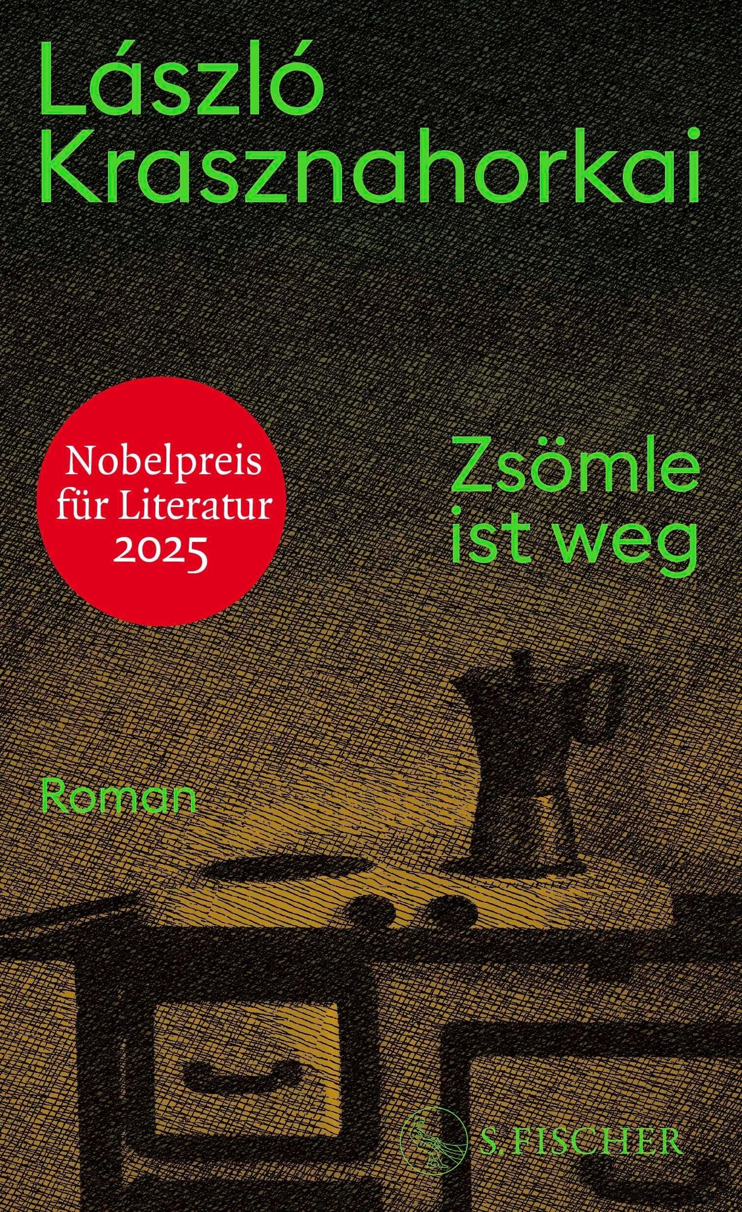 Cover Krasznahorkai, L: Zsömle ist weg