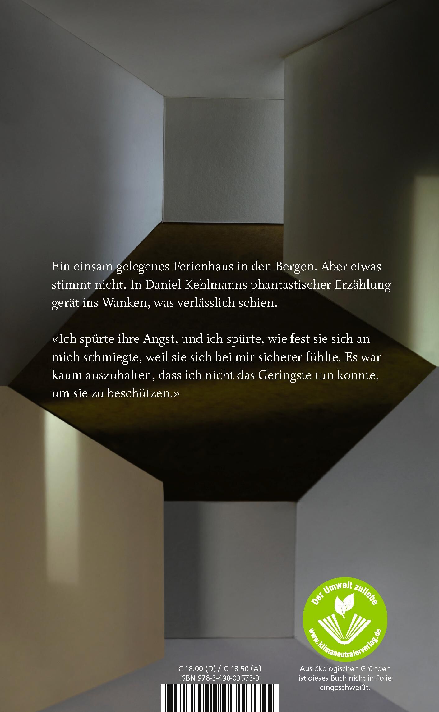 Rückansicht - Kehlmann, D: Du hättest gehen sollen